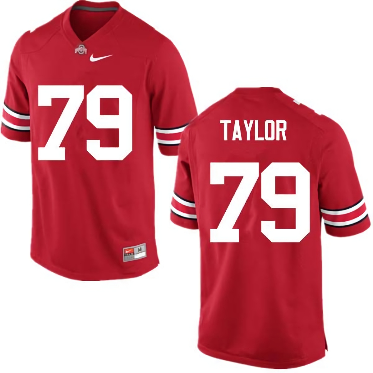 Brady Taylor Ohio State Buckeyes Men's NCAA #79 Nike Red College Stitched Football Jersey OLI1756OW